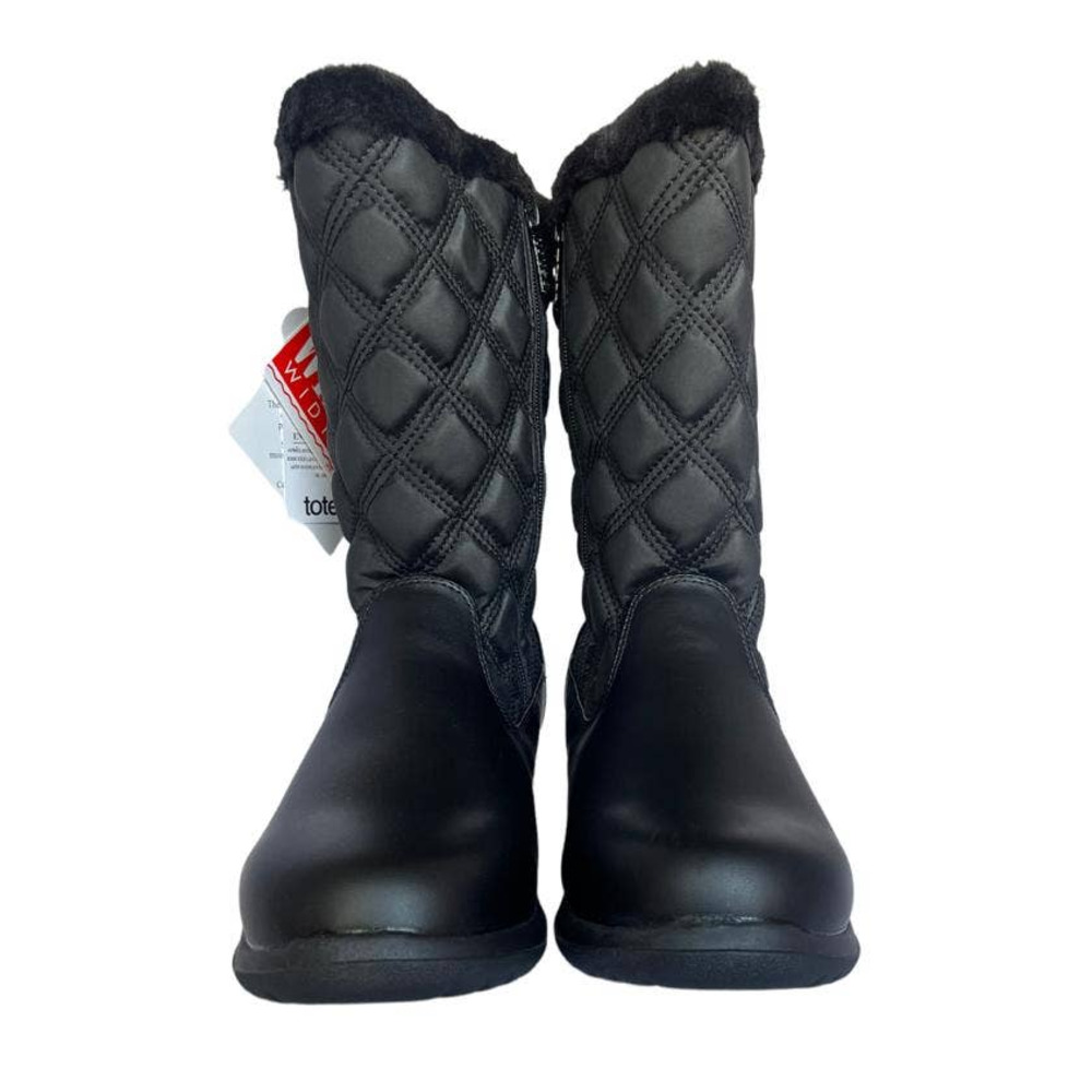 💎✨NEW IN BOX✨💎 TOTES ELSA Black Women's Boots - Picture 4 of 7